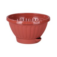 Горшок Мирабель 1,5лит Коричнев М-5922 БАШ с прикорневым поливом