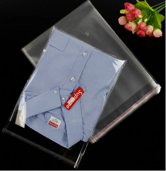 Набор пакетов Прозрачных с Клеевой полосой 48*48см (1уп/10шт) Цена за набор