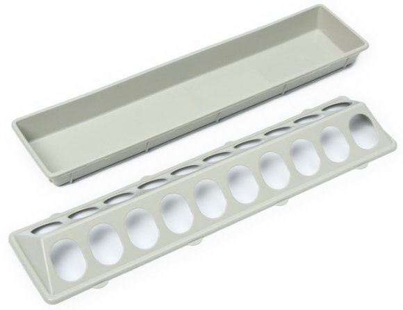 Кормушка для цыплят и перепелов 20 ячеек Арт-3593427