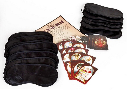 Игра Мафия с масками Арт-02620