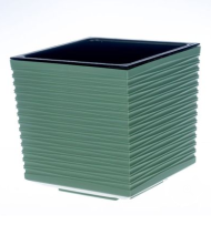 Горшок Стиль 1,5лит Оливковый (с дренажной системой)