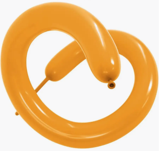 ШДМ латексный 2"/5см пастель Оранжевый 1уп/100шт