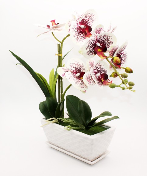Орхидея в горшке Искусственная
