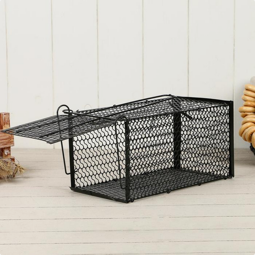 Крысоловка металлическая Домик 27*14*14см Крысоловка металлическая Домик 27*14*14см