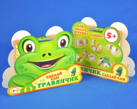 Травянчик Сделай сам Лягушка (1кор/1шт) Травянчик Сделай сам Лягушка (1кор/1шт)