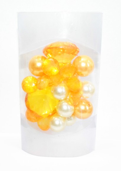 Камешки кристаллы золото KR-9009