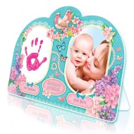 Отпечаток детский Любимая доченька 1123394 рамка, картон, краска, скотч