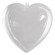 Сердце Пластиковое сборное D-12см ЦЕНА за Упаковку