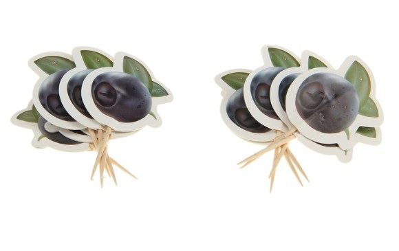 Пика для канапе Черника (набор 12 шт) 331206