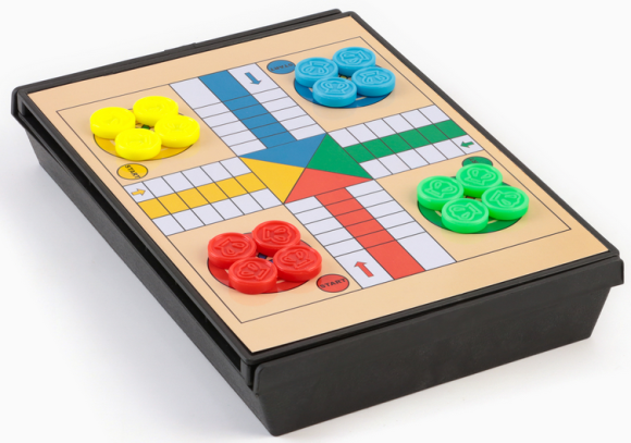 Шахматный набор 5 в 1 магнитный на сообразительность 165*120мм Арт-2590519