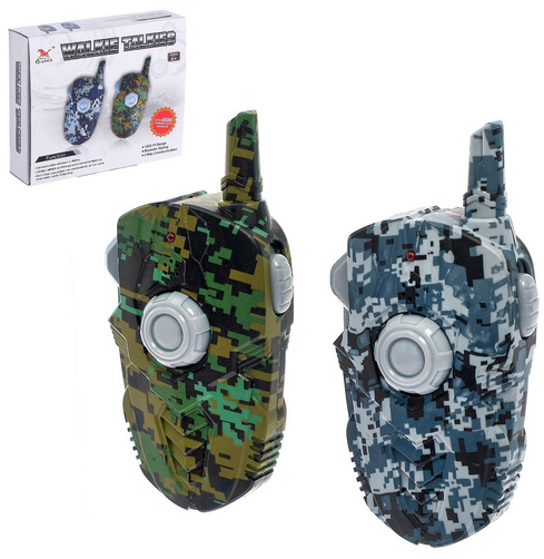 Набор раций Отряд Альфа дистанция до 400м Арт-4265740 работает от батареек