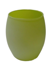 Подсвечник Фликер 7,7*8,5см Зелёный Арт-27-1332-2983 Стекло