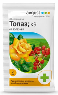Топаз 2мл (1уп/200шт) против мучнистой росы, плодовой гнили