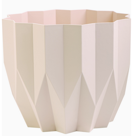 Набор горшков Геометрия 3шт*0,8лит Пыльная роза+Фраппе+Пудра Арт-4301