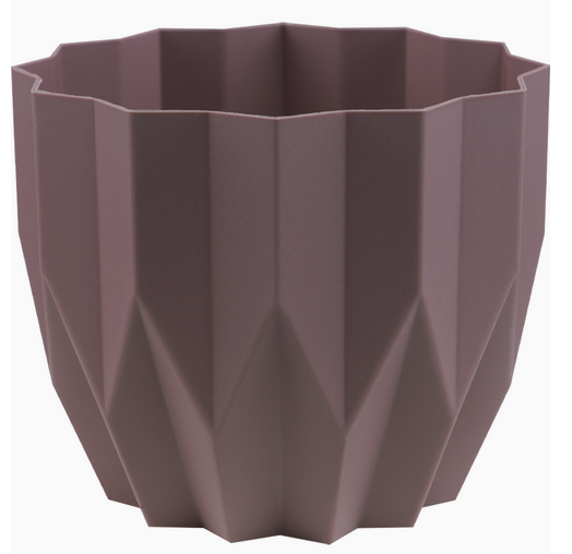 Набор горшков Геометрия 3шт*0,8лит Пыльная роза+Фраппе+Пудра Арт-4301