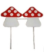 Заборчик металлический Гриб 30*30см Арт-30557 (СКИДКА - 20%)