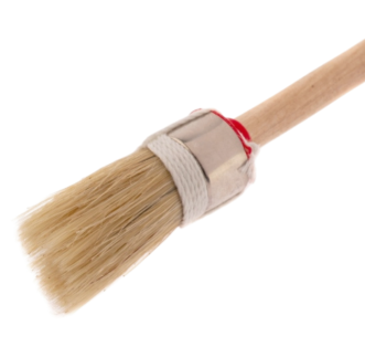 Кисть круглая деревянная ручка D-20мм