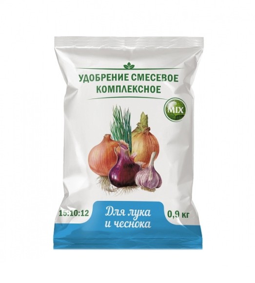 Удобрение Лук-Чеснок 0,9кг Нов-Агро (1уп/30шт)