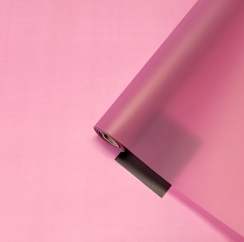 Пленка матовая Лайт Фуксия 58см/400гр