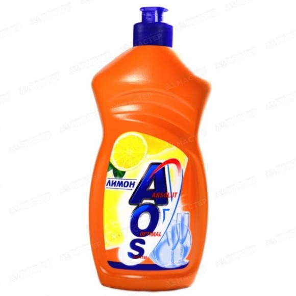 Средство для мытья посуды AOS Лимон 0,5лит (1уп/20шт)
