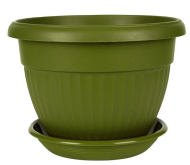 Горшок Флора 4лит Папоротник D-23см с поддоном
