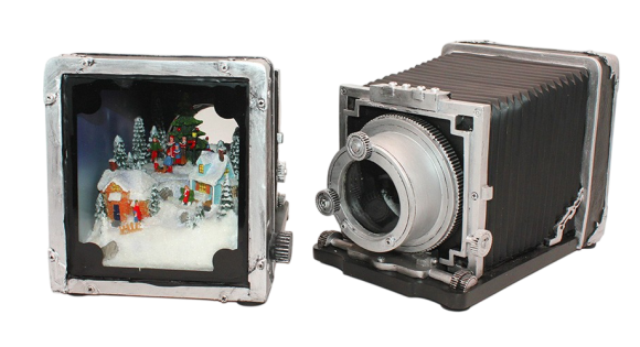 Фотокамера Ретро музыкальная 17,5см Арт-CRT-1009