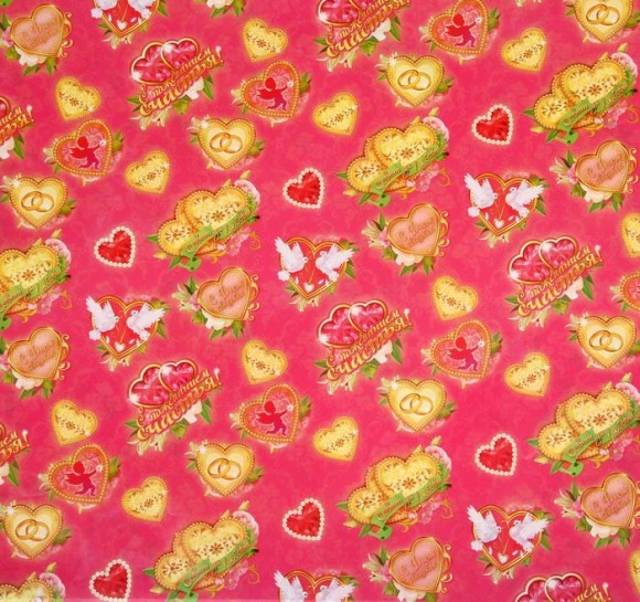 Бумага Листами Глянцевая Совет да любовь 100*70см (упаковка 20л) Арт-697653