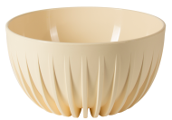 Горшок Сигма миска 7,9лит Ванильная D-30см (с дренажной системой)