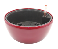 Горшок 1012-К Глянец Красный 6лит (с автополивом)