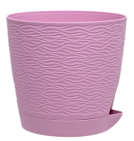 Горшок Блюз 1,5лит Пунш Арт-8632 с прикорневым поливом Горшок Блюз 1,5лит Пунш Арт-8632 с прикорневым поливом