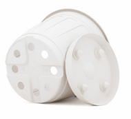 Горшок Дионис 3,6лит Белый с поддоном М-8247 (БАШ)