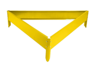 Клумба Оцинкованная Терция 50*15см Жёлтая Greengo Арт-4203903 Грядка