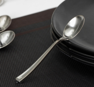 Ложки пластиковые чайные Серебро 6шт*12,5см Арт-6910461