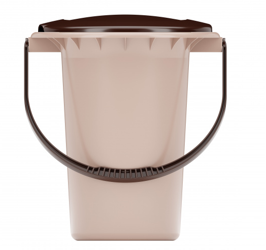 Ведро-туалет 18л Бежевый М-1525 (БАШ)