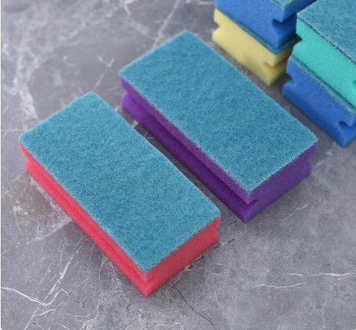 Губка для посуды Доляна Набор 6шт 12см*6см*4см Арт-2582742