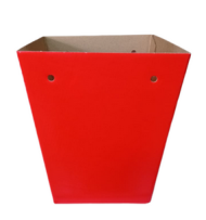 Коробка для горшечных цветов Красная L18см W18см H20см