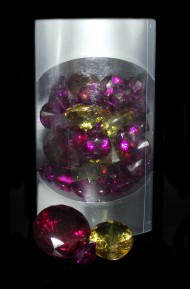 Камешки кристаллы фиолетовый 10*16см KR-9005