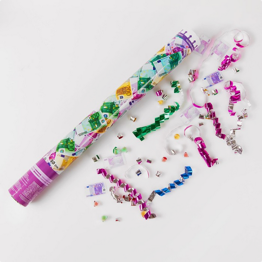 Пневмохлопушка 50см Евро Серпантин Арт-873939