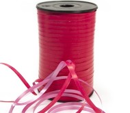 Лента Простая 0,5см*500ярд Двухцветная Брусника-Лаванда