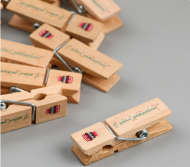 Прищепка С Днём рождения Арт-9608643 (1уп/10шт) Цена за штуку