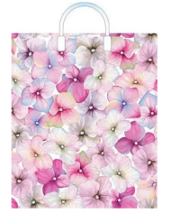 Сумочка пакет п/э пластик ручка 380*450мм Комплимент Арт-52695