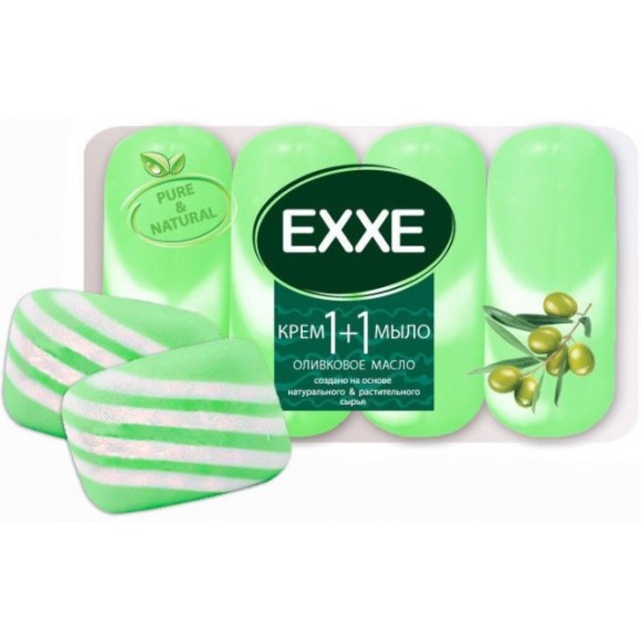 Мыло Оливковое масло 4шт*90гр EXXE ARVITEX Fresh