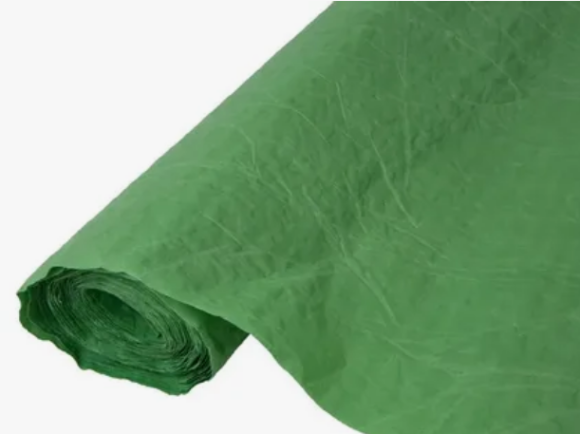 Бумага жатая темно-зеленая 70см*5м