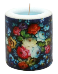 Свеча Интерьерная Жостово Арома медитация Арт-2247