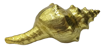 Статуэтка Ракушка декоративная 18*9 Золотая Арт-774191 Статуэтка Ракушка декоративная 18*9 Золотая Арт-774191