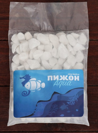 Мраморная крошка Белая 400гр (1уп/1шт) Арт-9612861