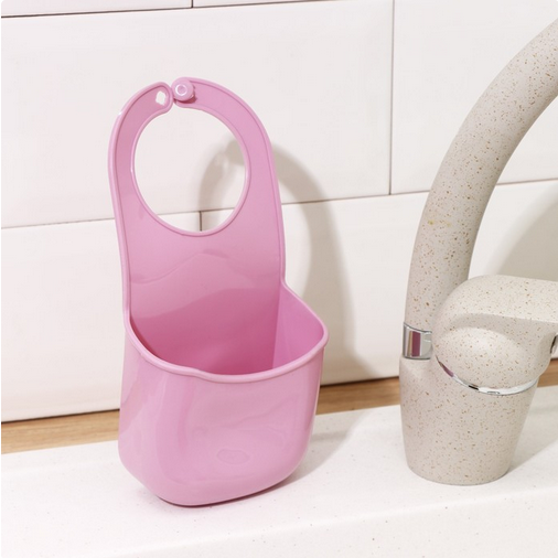 Подставка силиконовая под губки на кран Базис Арт-4135038 Н-17см