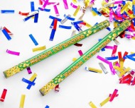 Палочка конфетти 35см Желаем счастья, успехов, богатства! (набор 2шт) 326575