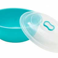 Таз 22лит пищевой Люкс с крышкой (D-46см)