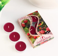 Свеча гильза Ароматизир Лесные ягоды Набор 6шт*12гр